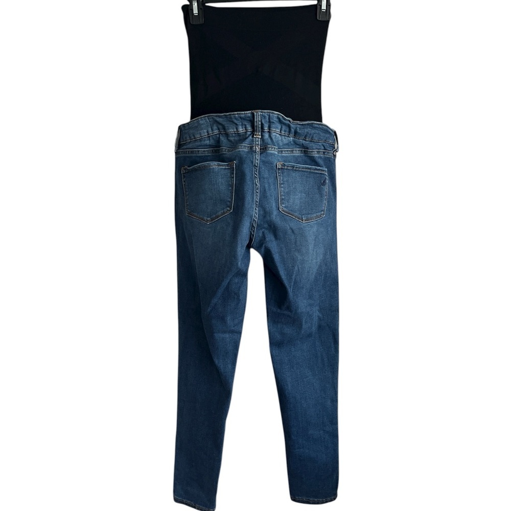 Blanqi Denim Maternity Belly Support Skinny Jeans 4 - Picture 2 of 4